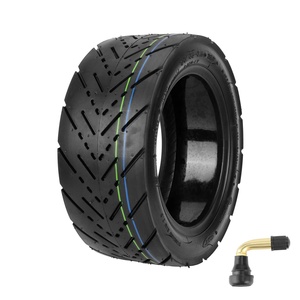 Xe tay ga 90/65-6.5 không săm lốp van phẳng đường bộ phận lắp ráp lốp cao su cho xe điện 11 inch lốp xe - Product Image 1
