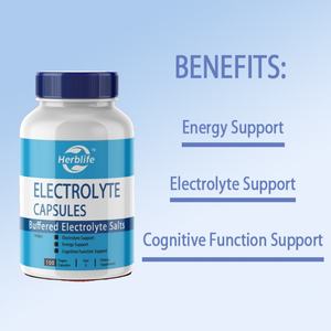 Cápsulas de Electrolitos OEM/ODM, Gran Venta, para Dietas Altas en Sodio (500 mg de Sodio - 100 mg de Potasio), Sin Sabor - Product Image 3