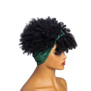 Aishili Fascia per <span class=keywords><strong>Parrucca</strong></span> di Alta Qualità, Fascia Afro Ondulata <span class=keywords><strong>Verde</strong></span>, Parrucche Sintetiche per Donne Nere - Product Image 3