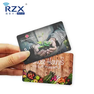 RZX Card Factory heißer Verkauf Plastik karte Luxus Professional Custom erstellen Druck VIP Mitgliedschaft Business Geschenk PVC-Karte