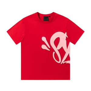 Camisetas de Algodón 100% para Hombre, Ropa Deportiva de Alta Calidad, Pantalones Cortos de Chándal, Corte Holgado, Camisetas Tejidas - Product Image 3