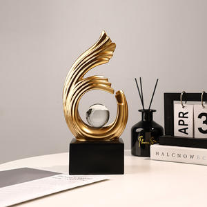 Ornements en résine écologiques haut de gamme, nouveau cabinet à vin pour la <span class=keywords><strong>maison</strong></span>, <span class=keywords><strong>d</strong></span>écoration de bureau, cadeaux de fête pour les <span class=keywords><strong>amis</strong></span> - Product Image 2