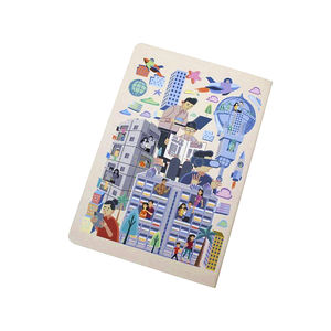 Good Selling Practical Thread Sewn <b>Notebook</b> <b>A5</b> A6 Size Lay Flat Custom Printing with Logo for Quick Notes Taking - Product Image 2