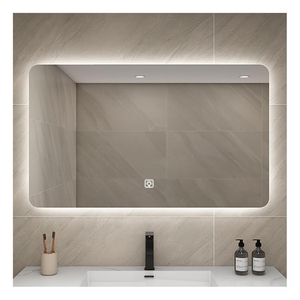 CF BLM1004 Lampe <span class=keywords><strong>de</strong></span> Décoration Murale <span class=keywords><strong>Miroir</strong></span> <span class=keywords><strong>de</strong></span> Salle <span class=keywords><strong>de</strong></span> Bain à LED Rectangulaire 40x60cm Personnalisé Sans Cadre pour Salle <span class=keywords><strong>de</strong></span> <span class=keywords><strong>Douche</strong></span> avec Éclairage Intelligent - Product Image 1