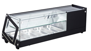 Equipo de refrigeración Arriart Vitrina de sushi Gabinete Exhibición de sushi Refrigerador Vitrina - Product Image 4