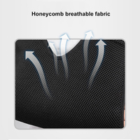 Attelle de bras respirante et flexible en composite, épaissie et anti-pression, pour la fixation des fractures et luxations du poignet, avec sangle de maintien pour l'avant-bras