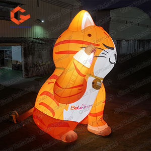 Globos Inflables con Luces LED, Modelos de Animales, Gato Inflable Personalizado, Globo de Gato <span class=keywords><strong>para</strong></span> Decoraciones de Festivales - Product Image 2