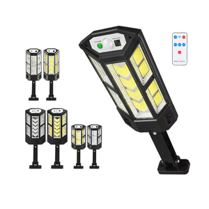 โคมไฟถนน LED พลังงานแสงอาทิตย์สำหรับลานบ้านและสวน  กันน้ำได้ มาตรฐาน IP65 สำหรับสวนและถนนในชนบท - Product Image 1