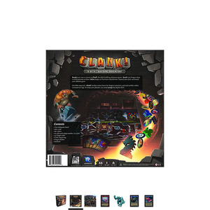 Tiếng Anh Phiên Bản Nhựa Hội Đồng Quản Trị Trò Chơi Rồng Cave Săn Tìm Kho Báu <span class=keywords><strong>Clank</strong></span> Câu Đố Trò Chơi Thẻ Cho Cata Đảo Duel Trò Chơi - Product Image 5