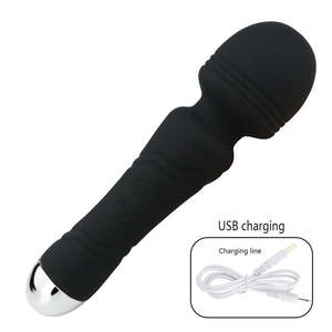 Nouveauté Baguette vibrante de massage rechargeable Vibromasseur stimulant le clitoris pour la masturbation vierge - Product Image 5