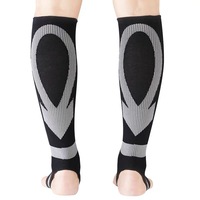 Chaussettes de décompression veineuses élastiques protège-jambes soutien de cheville de jambe de sport professionnel pour le bureau à domicile sédentaire