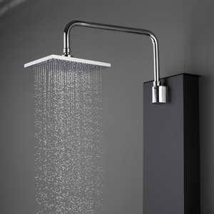 <span class=keywords><strong>Colonne</strong></span> <span class=keywords><strong>de</strong></span> <span class=keywords><strong>douche</strong></span> flexible et réglable en alliage d'aluminium, <span class=keywords><strong>grande</strong></span> <span class=keywords><strong>taille</strong></span>, finition noir mat, haute qualité - Product Image 3