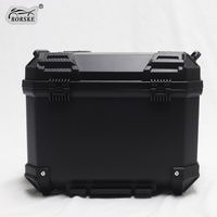 Vente en gros PP 45L Boîte de rangement universelle pour moto Boîte de rangement arrière pour moto Boîte supérieure pour moto