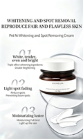 Crème Visage Éclaircissante et Correctrice du Teint Chongaini 30g Niacinamide Arbutine Hydratante Unifie le Teint OEM Marque Privée