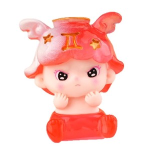Figuras de Resina Pintadas a Mano, Ecológicas, con Signos del Zodiaco Luminosos, Muñecos Lindos de la Marca ZW, Personalizables para Navidad y Año Nuevo <span class=keywords><strong>Chino</strong></span> - Product Image 5