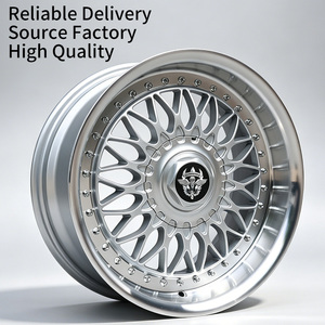 Jantes en alliage Flowtone Wheels BB <span class=keywords><strong>Sport</strong></span> 17 18 pouces 5X108/114.3mm ET 20/25 Design Mesh pour voitures particulières, jantes de rechange - Product Image 1