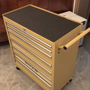 Movable Hair Styling Cart Metal Drawer Storage <b>Trolley</b> With Universal Wheels For Salon Home Use Minimalist Design - Product Image 4