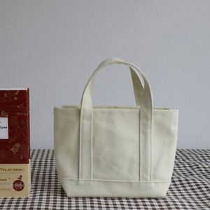 กระเป๋าผ้าแคนวาสขนาดเล็กสไตล์ญี่ปุ่น กระเป๋าถือ กระเป๋าใส่โทรศัพท์มือถือสำหรับสุภาพสตรี ชุดลำลองชายหาด - Product Image 1