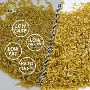 Ketoslimmo Keto Dostu Düşük Karbonhidratlı Ücretsiz Numuneler Öğün Yerine Geçen Shirataki Pirinç Meyve Sebze Konjac Kurutulmuş Pirinç - Product Image 2