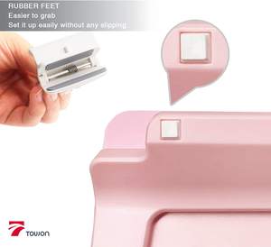 Pizarra de escritorio de borrado en seco de vidrio, artefacto de estenografía para oficina, hogar, escuela - Product Image 4