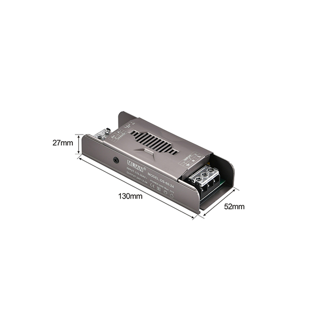 LED Strip Light Power Supply 220V Input 24V/12V 60W-400W Constant Current 750mA Switching Dual Channel LED Driver 2-Year