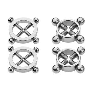 Edelstahl Nippel klemmen Sexspielzeug Brust Nippel clip Sexy Bondage <span class=keywords><strong>DIY</strong></span> Nippel klemmen für Frauen - Product Image 2