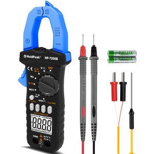 Pinza Amperimétrica Holdpeak HP-7200B TRMS con Rango Automático, Multímetro de Corriente y Voltaje CA - Product Image 1