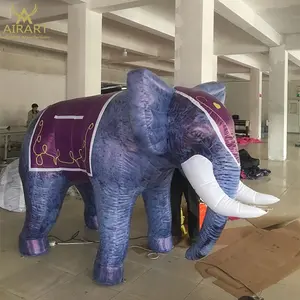 भारतीय हाथी मॉडल कस्टम ग्रे घटना के लिए inflatable हाथी कॉस्टयूम