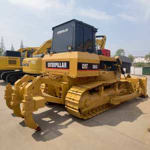 Máquina excavadora CAT D6G usada de alta eficiencia 2018 modelo 160 Kw Power Shanghai CAT Bulldozer - Product Image 5