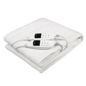 <span class=keywords><strong>Manta</strong></span> Eléctrica de Poliéster de Bajo Voltaje de Alta Calidad KH, Tamaño Ajustable, Protección Contra Sobrecalentamiento, Lavable a Máquina - Product Image 1