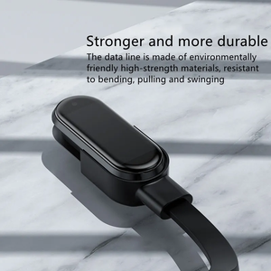 สายรัดข้อมือสร้อยข้อมือ USB สายชาร์จข้อมูลนาฬิกาชาร์จสําหรับ Xiaomi Mi Band <span class=keywords><strong>2</strong></span> <span class=keywords><strong>3</strong></span> 4 5 6 7 7Pro - Product Image 3