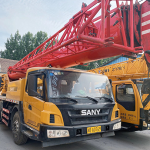 Grue sur camion Sany d'occasion de 25 tonnes avec pièces d'origine pour travaux de construction en hauteur - Product Image 1