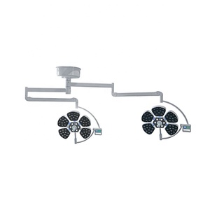 Lampes d'opération de théâtre général LED YFL600/600 Hôpital de type plafond Salle d'opération médicale Dispositif médical