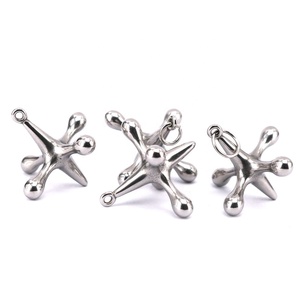 Hot Sell <strong>2025</strong> Stainless Steel <strong>Jack</strong> Charms - Product Image 2