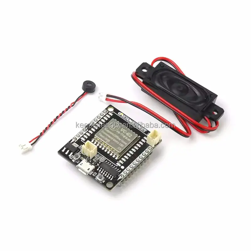 Módulo de reconhecimento de voz offline de inteligência artificial controlador VC-02-Kit placa de desenvolvimento IoT