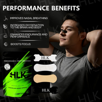 HLK Stock Rose Pink Hypoallergénique Sans Latex Matériau PE Forte Adhérence Certifié CE Confort Anti-ronflement Meilleure Respiration