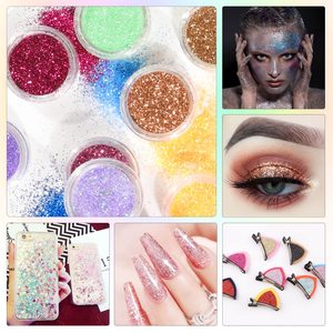 Hot Sale 48 Colors Glitter Tattoo Kit for Kids All in One Beauty <b>Box</b> with Safe Cosmetic <b>Makeup</b> Supplies for Girls Creative Play - Product Image 4