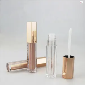 Luxus starre benutzer definierte Lip gloss Tuben kosmetische Kunststoff behälter mit Deckel
