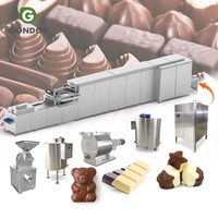Machines pour fabriquer des tablettes de chocolat, ligne de production de machines à tablettes, petite ligne de production de chocolat