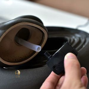 Fuente de cerámica Zen con paisaje seco, redonda, decorativa, para la decoración del hogar y la sala de estar. - Product Image 4