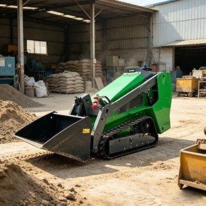 Mini-chargeuse compacte sur chenilles Cougars CG1050 de 450 kg pour l'aménagement paysager - Product Image 4