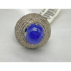Nuevo Anillo de Tanzanita de Lujo Más Vendido, Plata de Ley 925, Regalo para Fiestas, Bodas, Compromisos, Ceremonias Religiosas y Eventos - Product Image 4