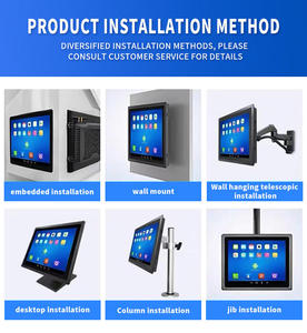 18.5 ''All-in-One Touch Panel công nghiệp PC máy tính Android OS LCD treo tường Máy tính để bàn có thể gập lại cơ sở cantilever IP65 - Product Image 3