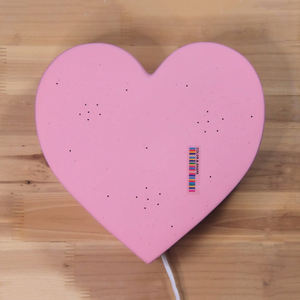 結婚式の装飾プロモーションモダンハート形磁器ウォールランプハートランプ工場カスタマイズ - Product Image 3