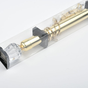 <span class=keywords><strong>PVC</strong></span> ve demir malzeme ile kolay kurulum Metal perde çubuğu seti aksesuar rekabetçi fiyat için braket rayları içerir - Product Image 1