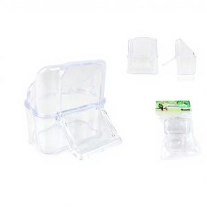 Accesorios para Pájaros, Solo la Taza Exterior, 7.5x7.5x8cm, Tamaño de Jaula para Pájaros YM2923 - Product Image 1