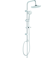 Ensemble colonne de douche chromée pour salle de bain
