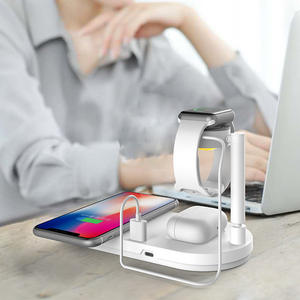 <span class=keywords><strong>Chargeur</strong></span> sans fil quatre-en-un personnalisé pour téléphones mobiles et montres, compatible <span class=keywords><strong>Apple</strong></span>, stations de charge - Product Image 3