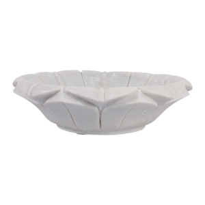 Ciotola in marmo a forma di fiore per decorazione del tavolino da caffè, centrotavola, decorazione per la casa - Product Image 5