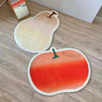 Tapis à touffeter crème de forme étrange Tapis de salon personnalisé de marque Forme étrange inhabituelle Tapis ondulé artistique à la main Tapis central